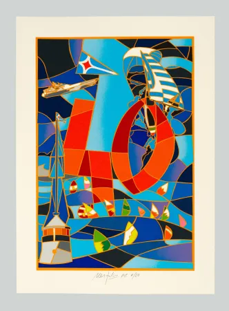 Zeefdruk Nespolo - Quaranta