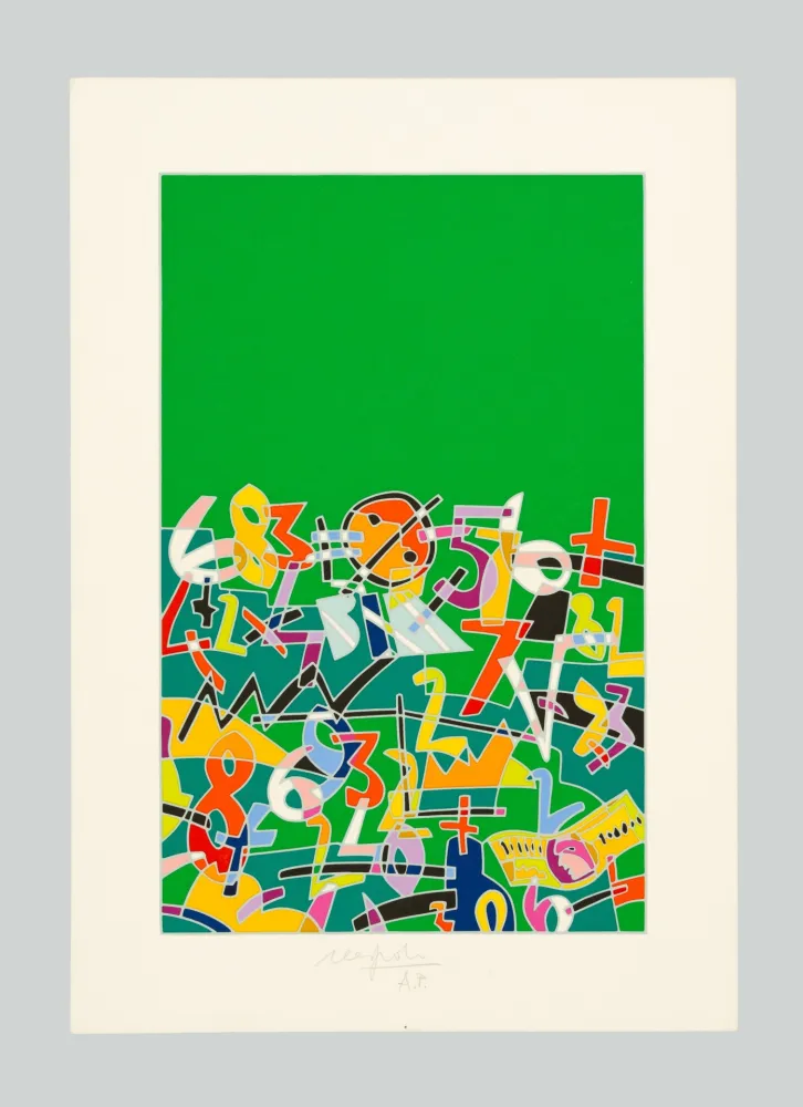 Zeefdruk Nespolo - Senza titolo