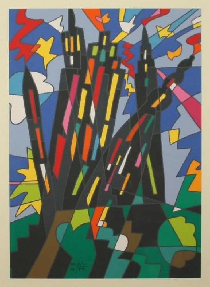 Lithografie Nespolo - SENZA TITOLO