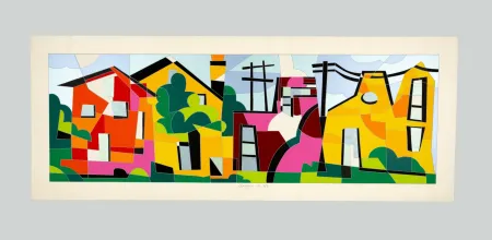 Zeefdruk Nespolo - Senza titolo