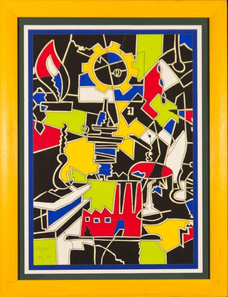 Zeefdruk Nespolo - TAVOLA SINOTTICA