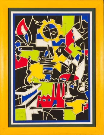 Zeefdruk Nespolo - TAVOLA SINOTTICA