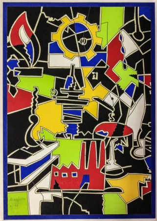 Zeefdruk Nespolo - TAVOLA SINOTTICA