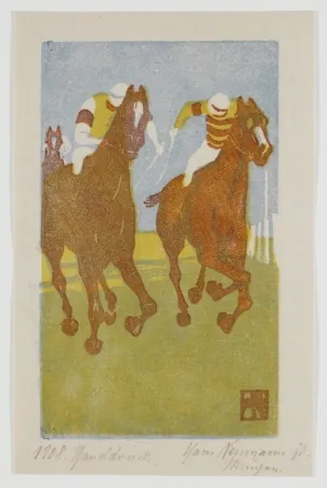 Houtsnede Neumann - Finish