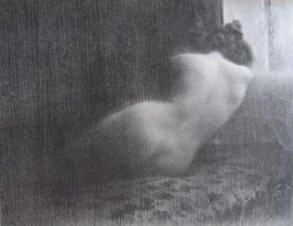 Lithografie Neumont - Etude / Boudeuse