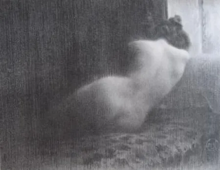 Lithografie Neumont - Etude / Boudeuse