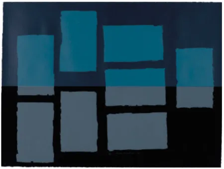 Zeefdruk Nevelson - Senza titolo