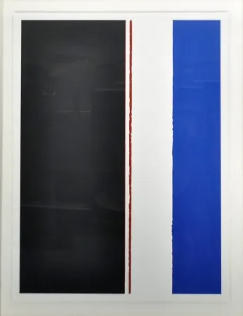 Zeefdruk Newman - The word II, 1954 by Barnett Newman