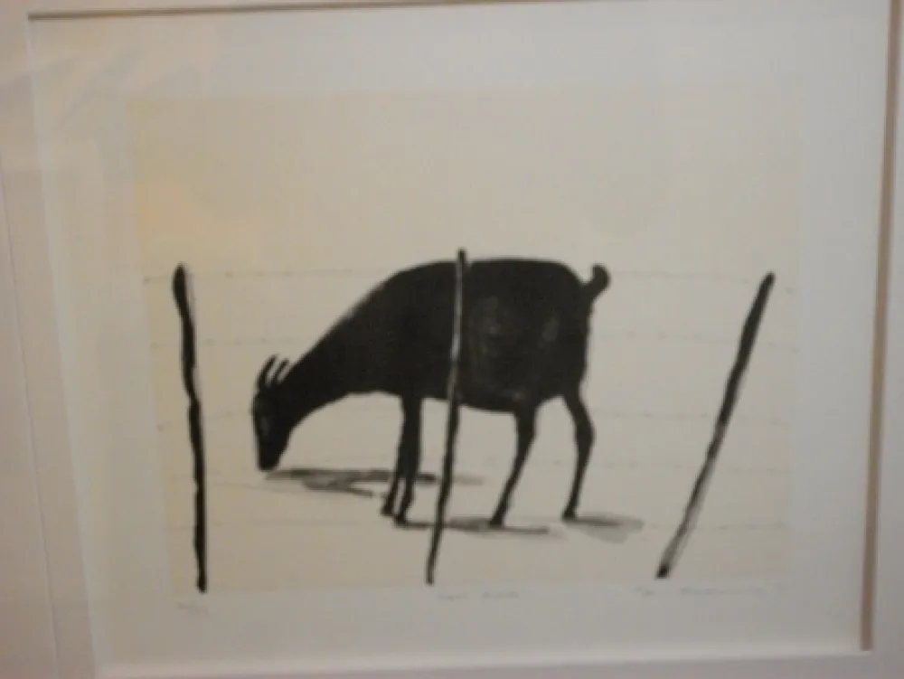 Lithografie Nhlengethwa - Left Alone