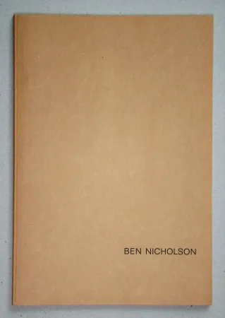 Geïllustreerd Boek Nicholson - Ben Nicholson