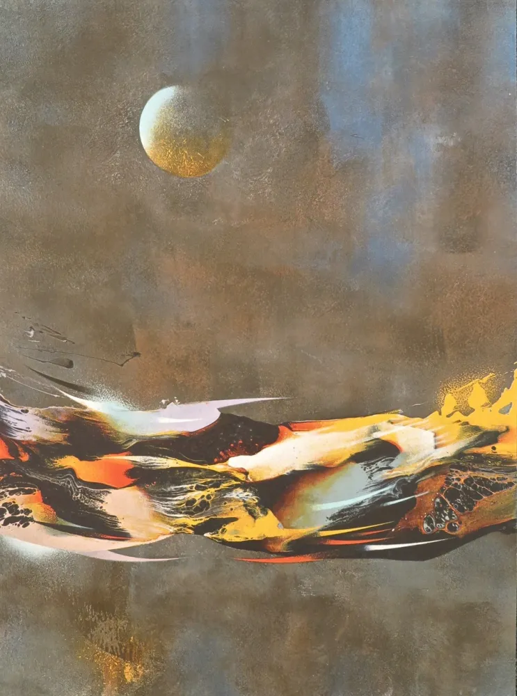 Lithografie Nierman - Constellation from the Cosmic Energy Suite