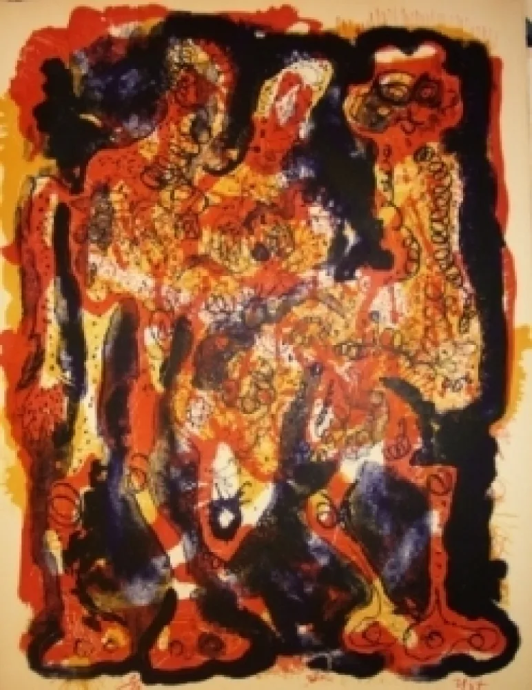 Lithografie Nieto - Dos d'äne