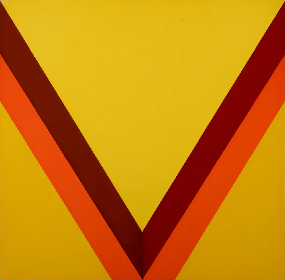 Zeefdruk Noland - Early Fall, 1967 - Very scarce!