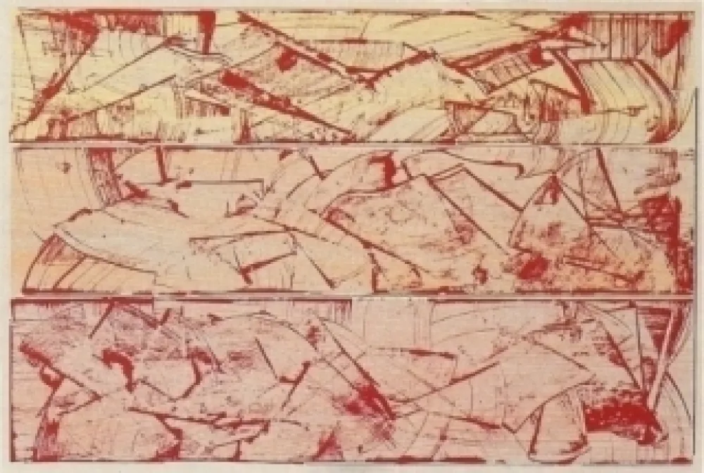 Lithografie Noland - Grey