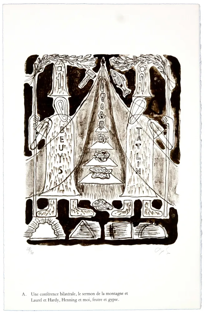 Lithografie Nørgaard - A. Une conférence bilatérale