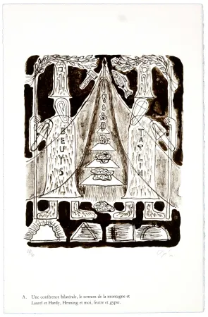 Lithografie Nørgaard - A. Une conférence bilatérale