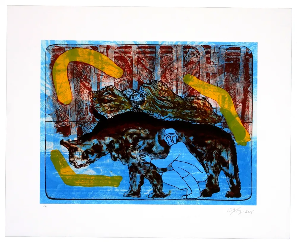 Lithografie Nørgaard - La paix I