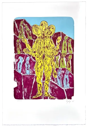 Lithografie Nørgaard - Mémoire d'outre tombe 5