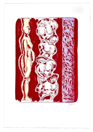 Lithografie Nørgaard - Mémoire d'outre tombe 6