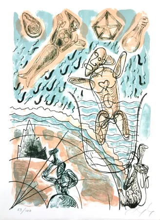 Lithografie Nørgaard - Sans titre