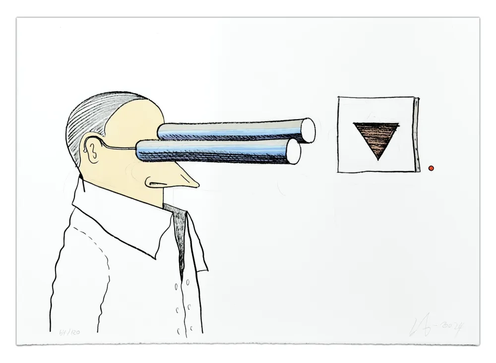 Lithografie Nørgard - Kleopatra