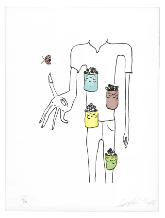 Lithografie Nørgard - Poche à bonbon