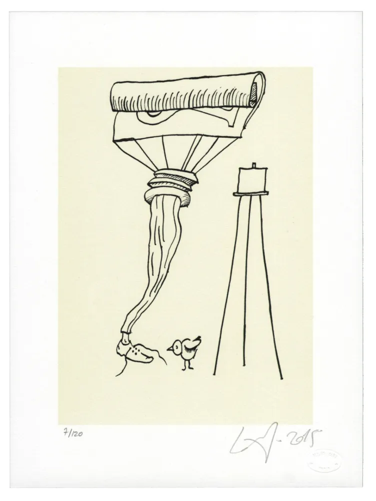 Lithografie Nørgard - Tube de dentifrice