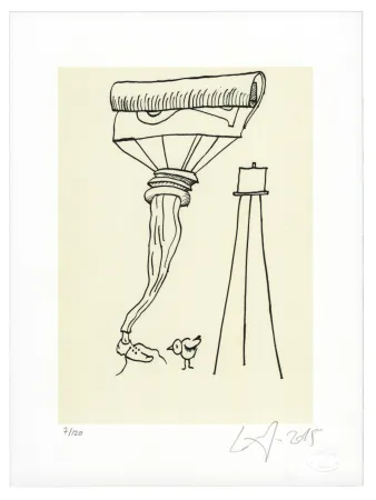 Lithografie Nørgard - Tube de dentifrice