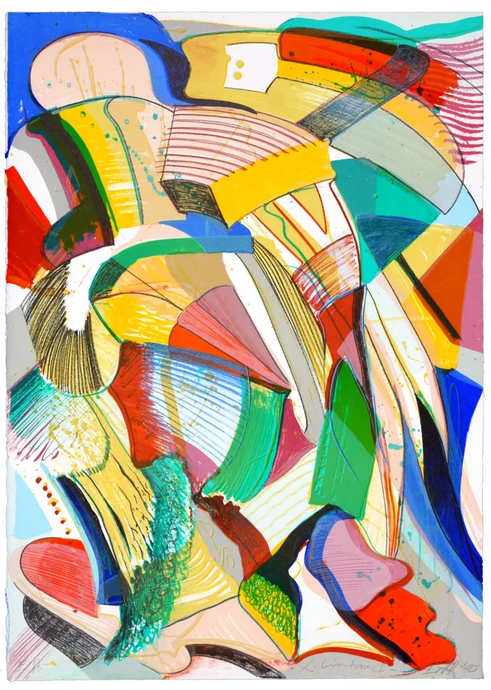 Lithografie Nørgard - X-liontamer II