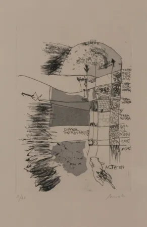 Lithografie Novelli - DAS BAD DER DIANA