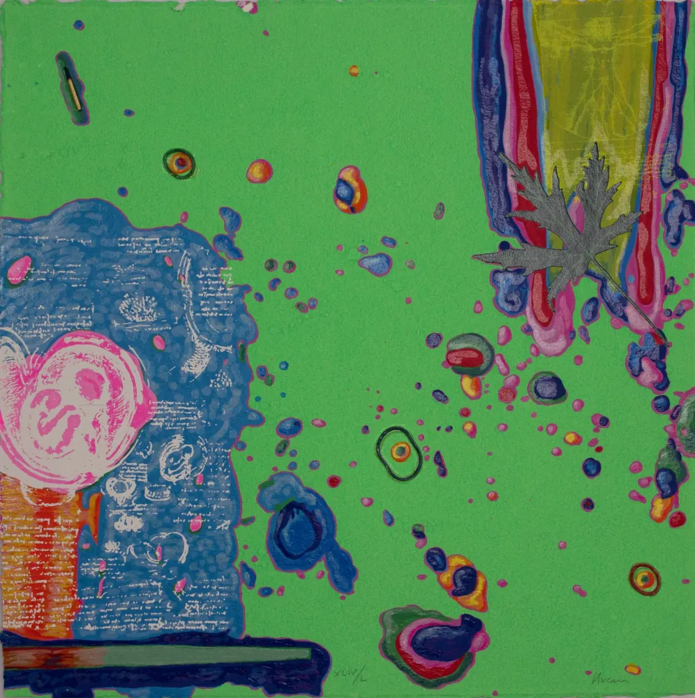 Zeefdruk Nucara - Omaggio a Leonardo