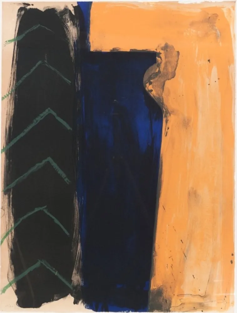 Lithografie Nupen - Adieu XXème