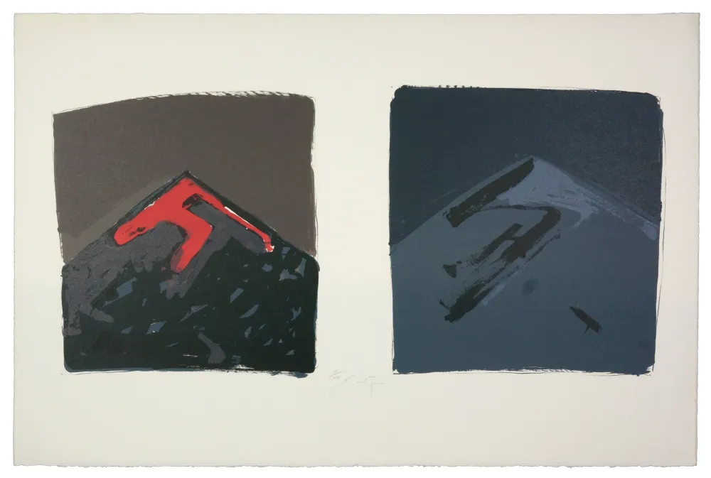 Lithografie Nupen - Dissolving