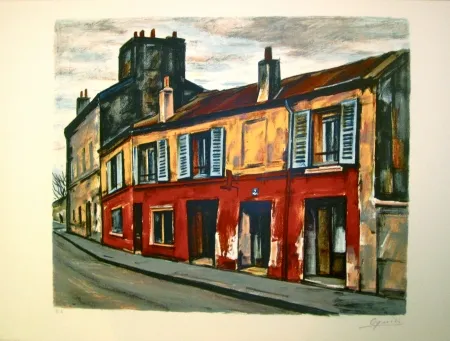 Lithografie Oguiss  - Untitled