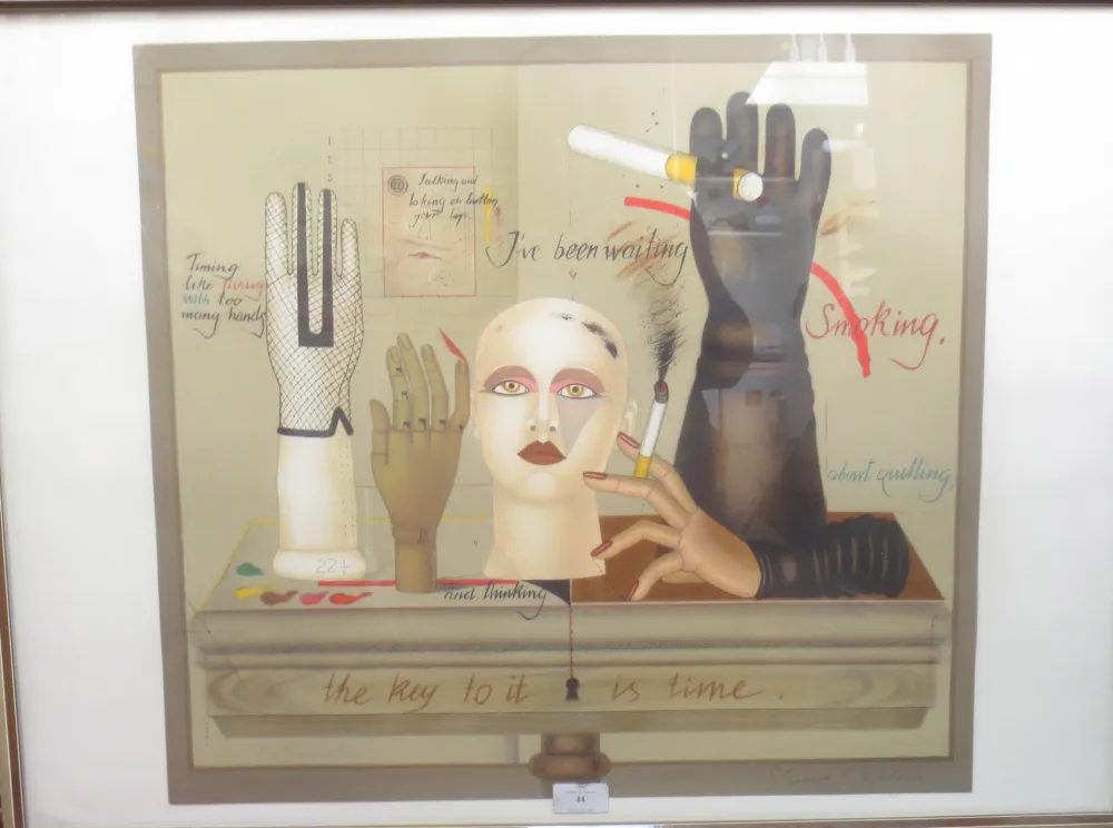 Lithografie Okshteyn - Nature morte