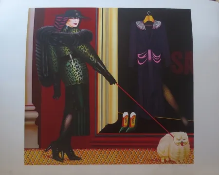 Lithografie Okshteyn - Sale