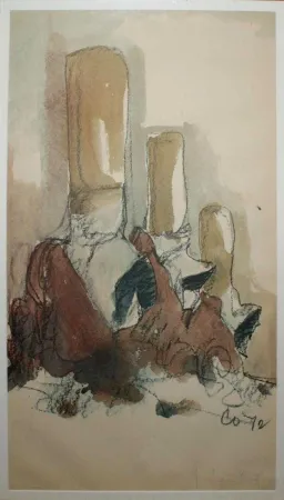 Lithografie Oldenburg - Fagends Carved in Rock Fagend Canyon