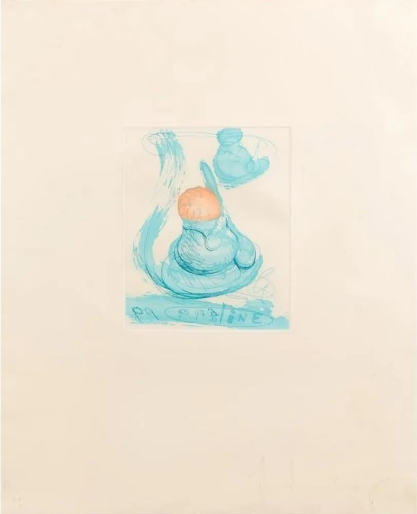 Ets En Aquatint Oldenburg - Ice cream desserts - Praline (A. & P. 162)