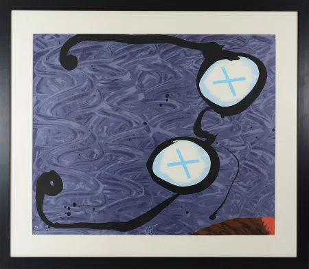 Zeefdruk Oldenburg - Icons in a Smoke-filled Room