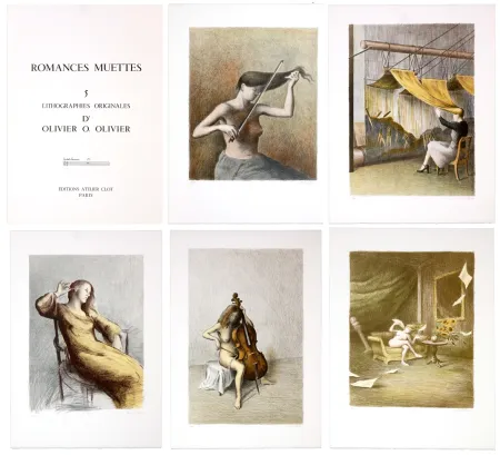 Lithografie Olivier O - Romances Muettes