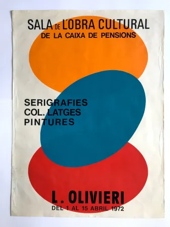 Poster Olivieri - Sala de l'obra cultural / Caixa de pensions