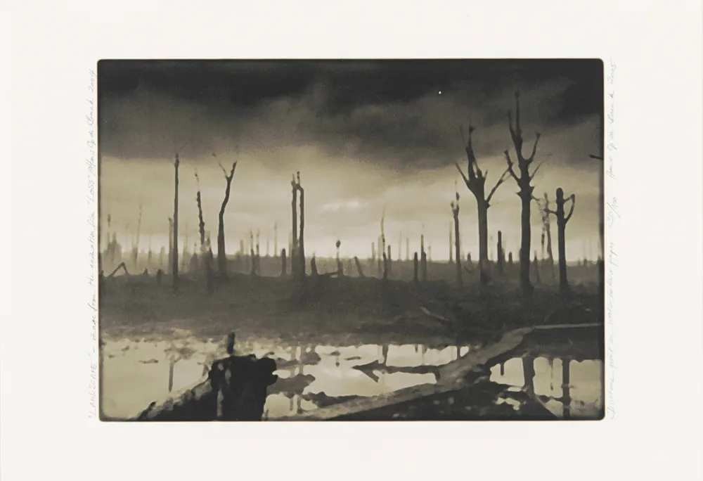 Zeefdruk Op De Beeck - Landscape