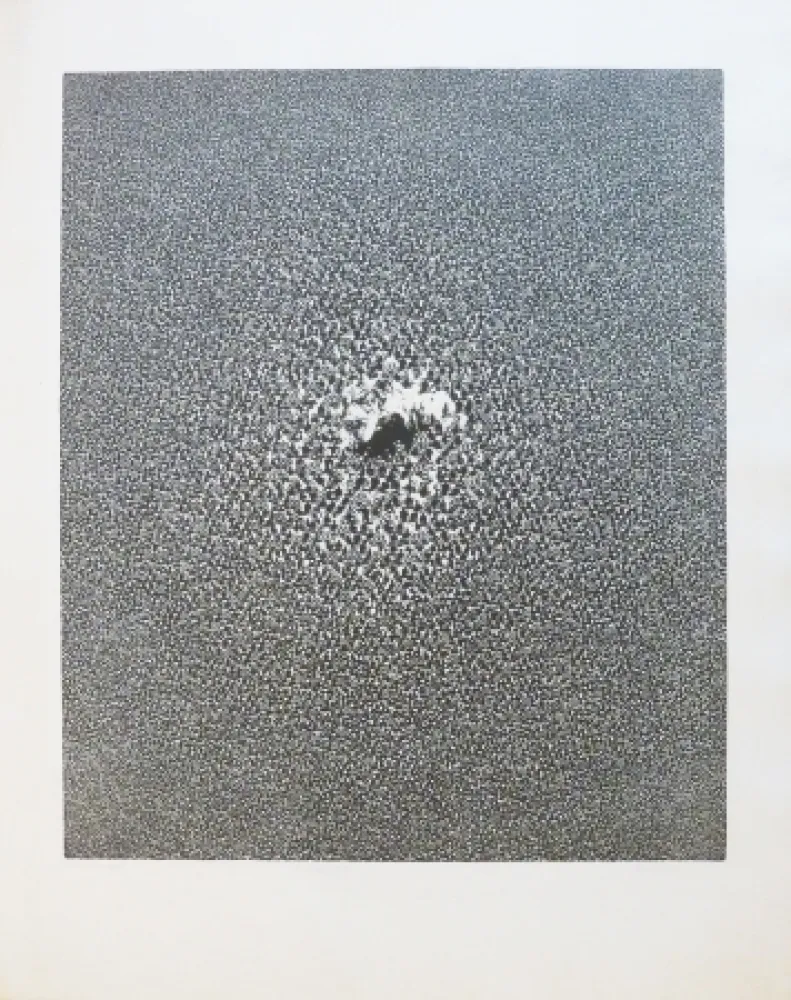 Ets En Aquatint Opalka - Composition