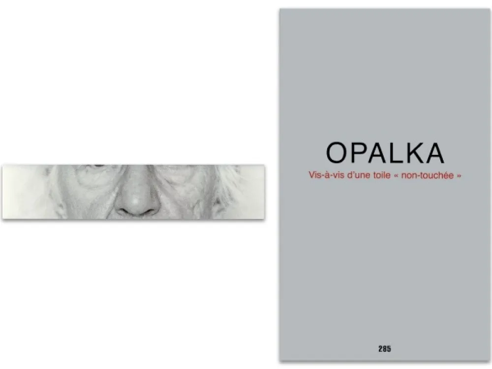 Geïllustreerd Boek Opalka - L'art en écrit