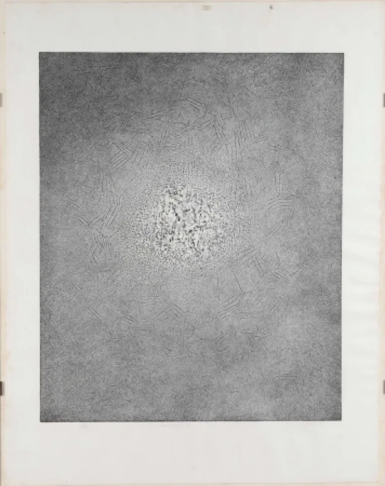 Ets En Aquatint Opalka - Sans titre