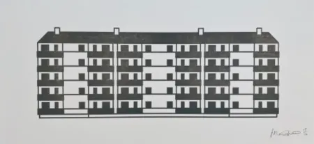 Houtsnede Opie - Apartment 6
