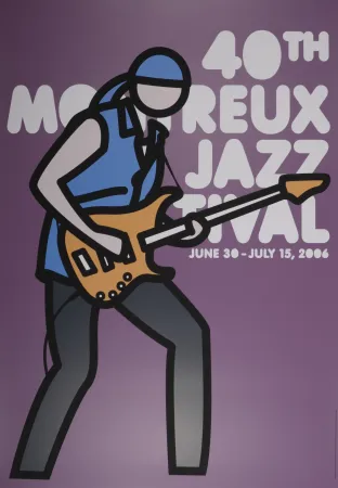 Zeefdruk Opie - Montreux Jazz Festival, 2006