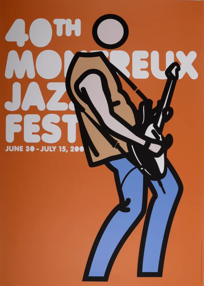 Zeefdruk Opie - Montreux Jazz Festival, 2006