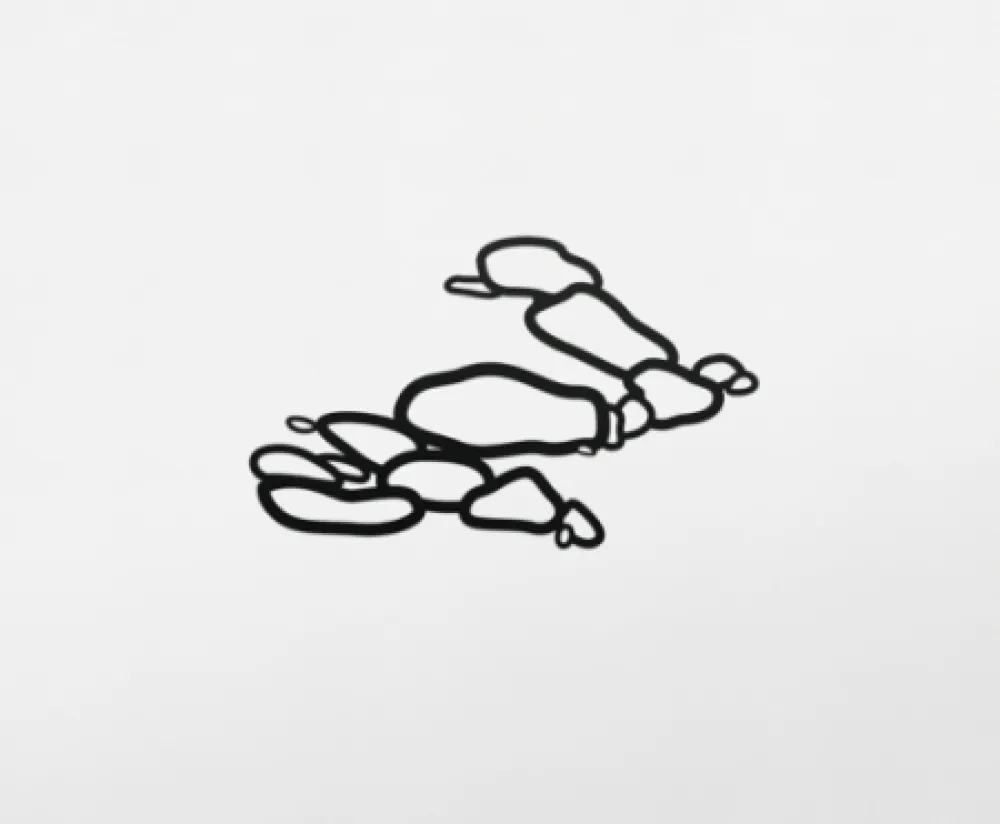 Geen Techniek Opie - Pebbles 1, from Nature 1 Series