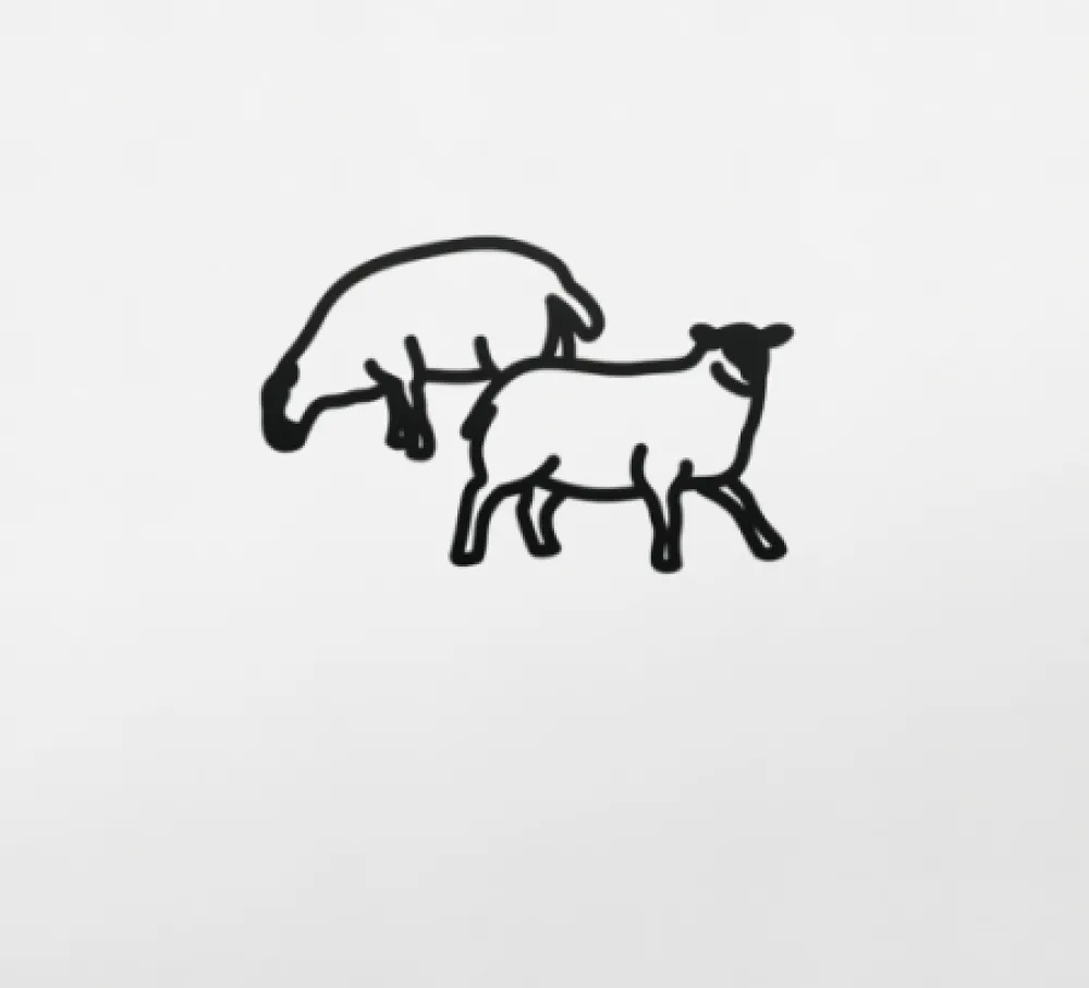 Geen Techniek Opie - Sheep 2, from Nature 1 Series